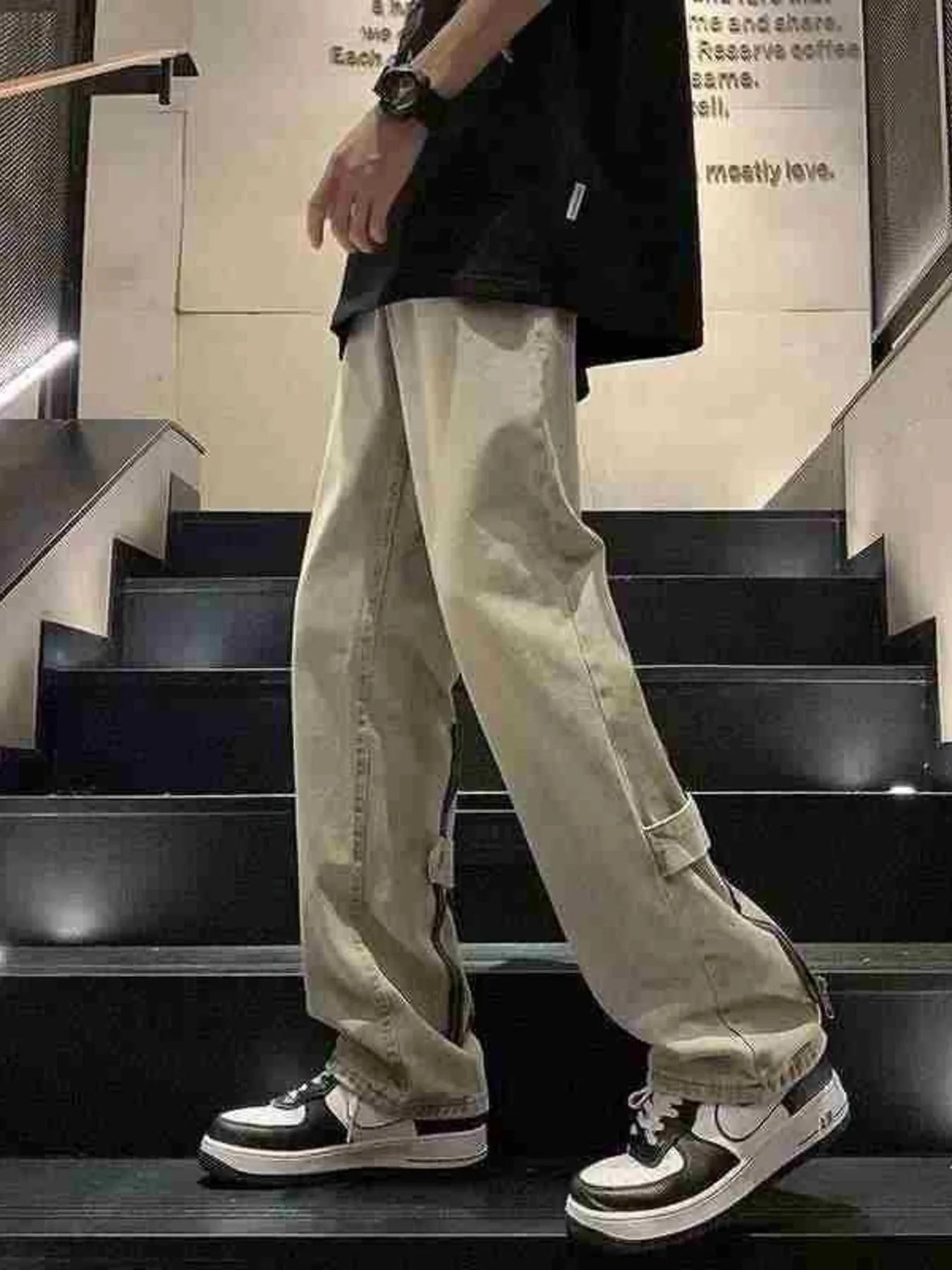 Men's Full Size Wash Wide Leg Jeans Plus Size - PBNJ FASHIONS