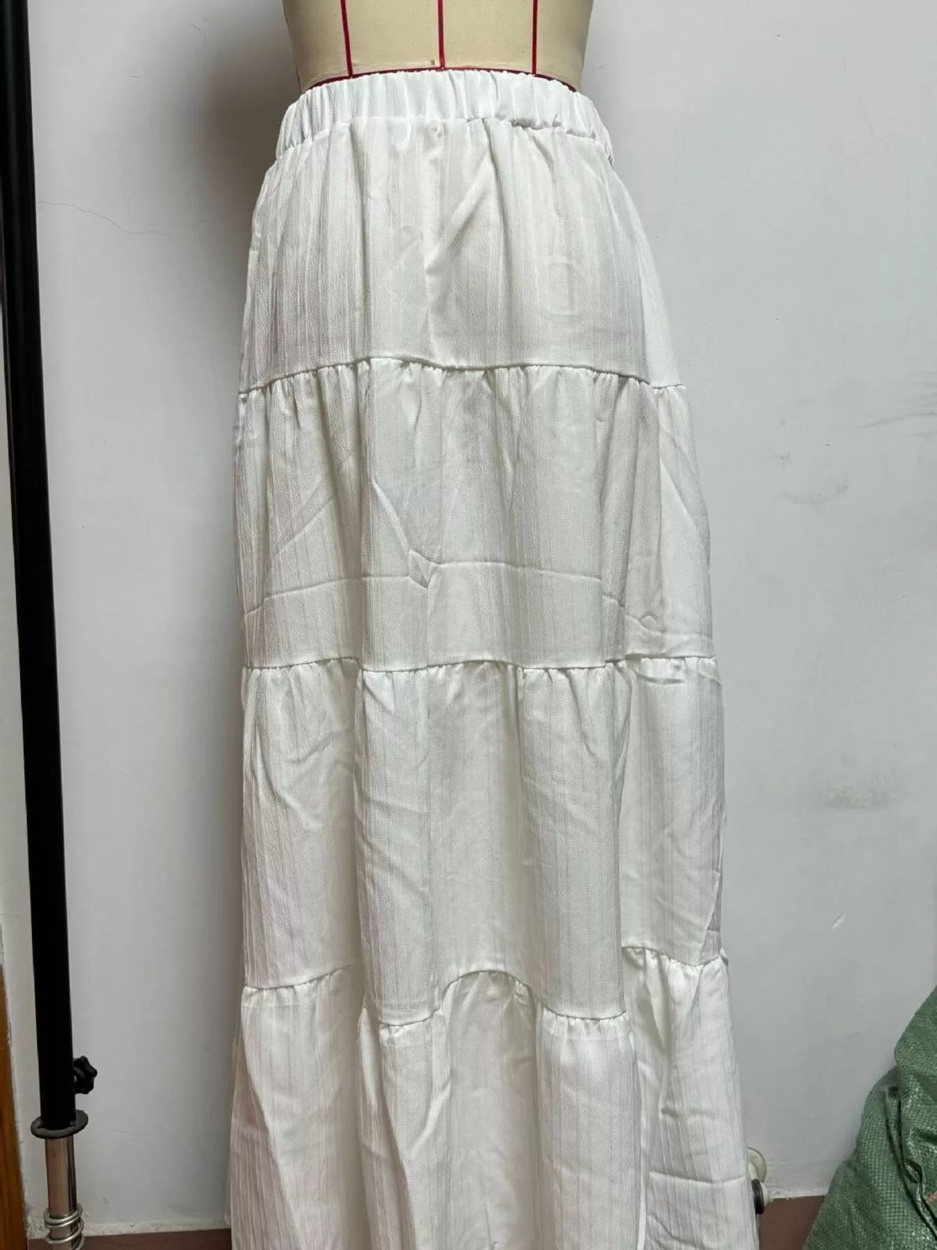 Flowy Tiered Maxi Skirt - PBNJ FASHIONS