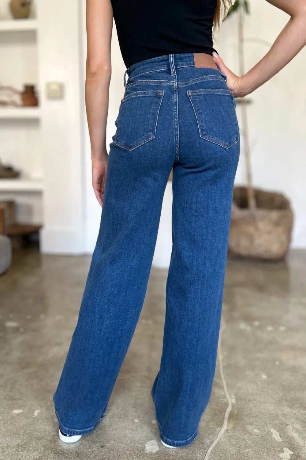Judy Blue Full Size High Rise Straight Jeans - PBNJ FASHIONS
