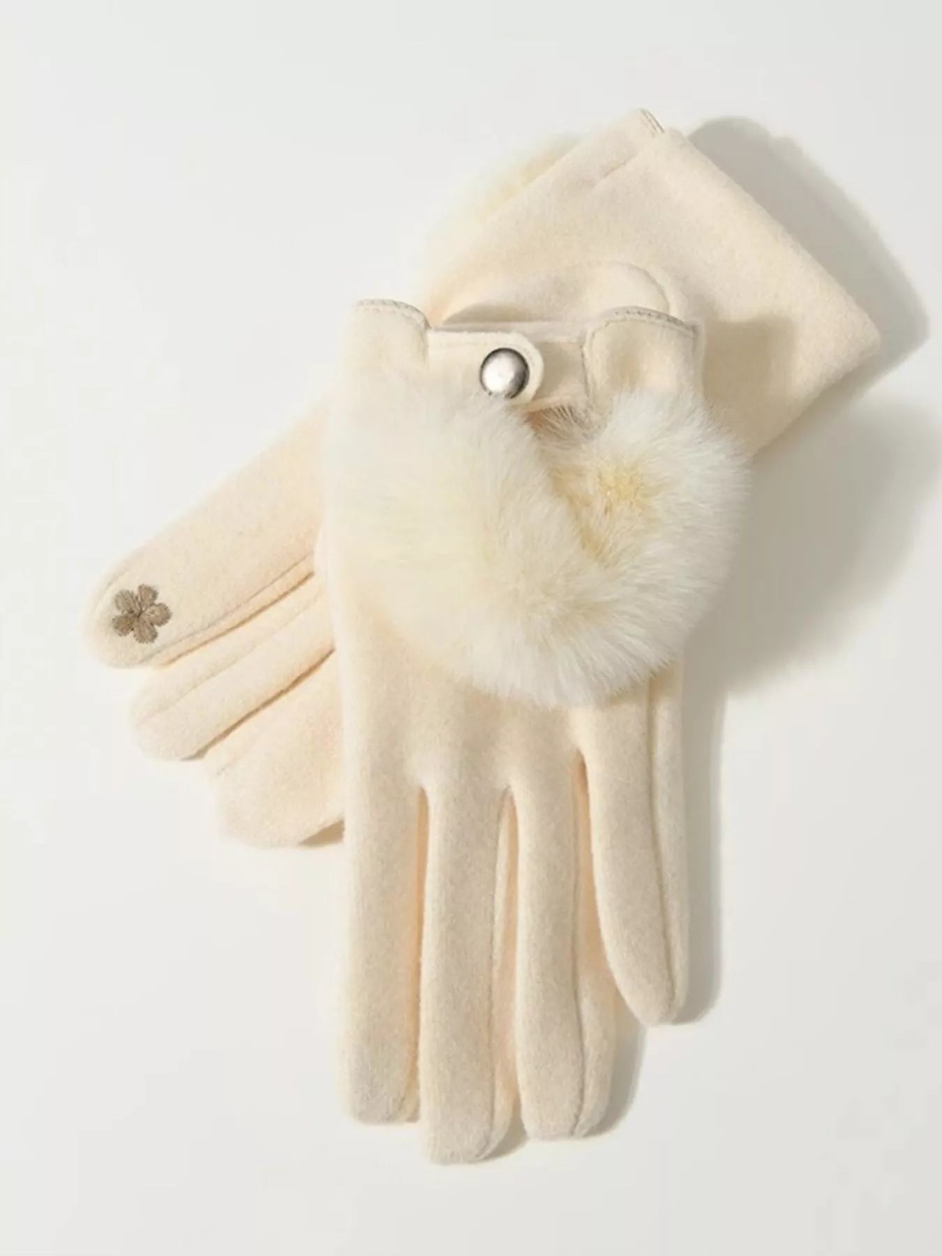 Faux Fur Cuff Gloves - PBNJ FASHIONS