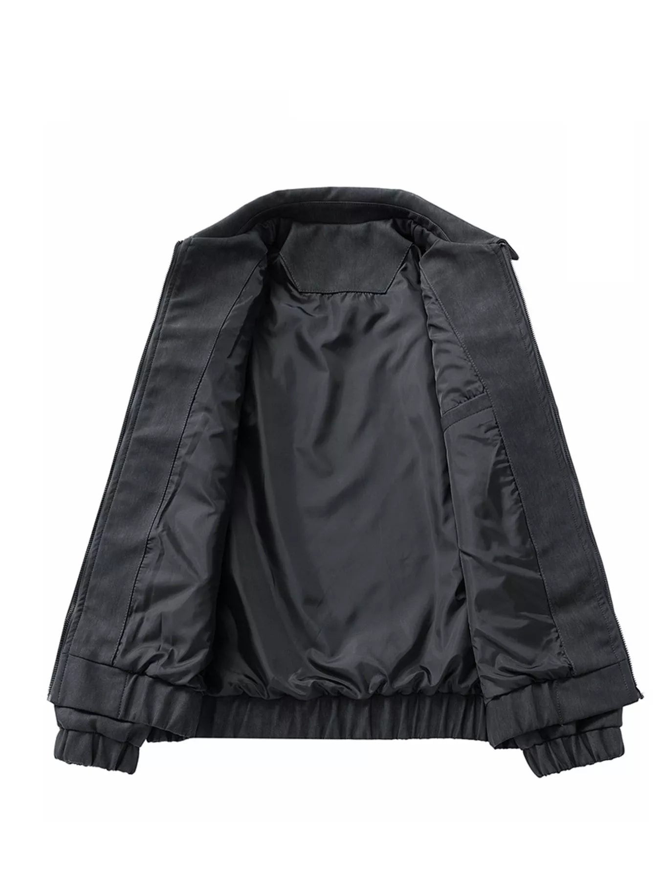 Men's Plus Size Casual Zip Up Jacket - PBNJ FASHIONS