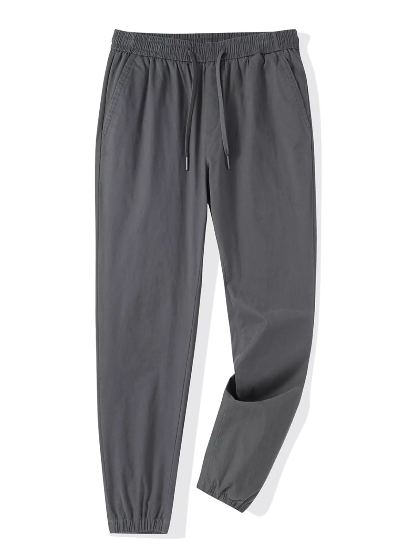 Men's Plus Size Casual Drawstring Ankle Cuffed Pants - PBNJ FASHIONS
