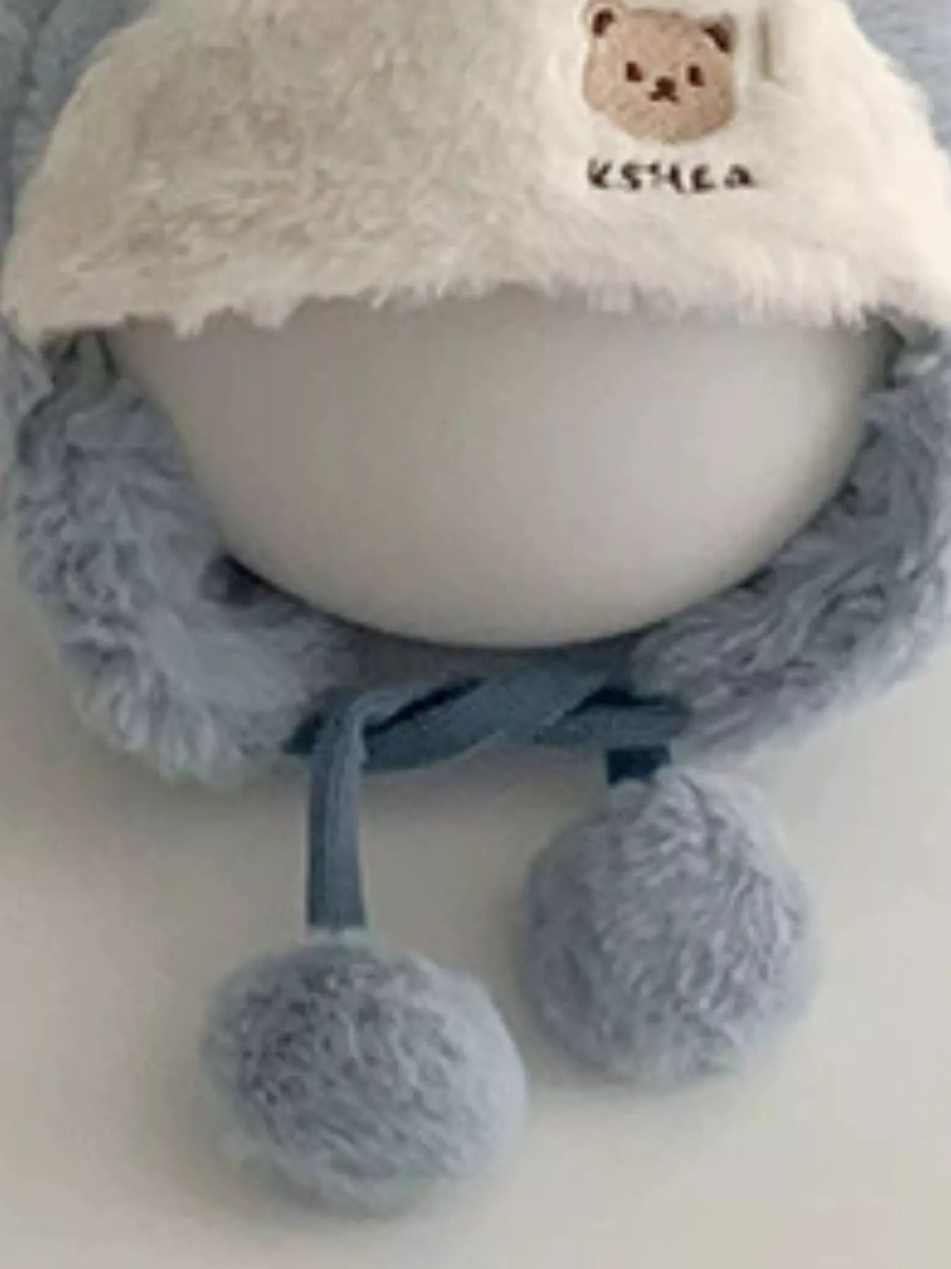 Children's Bear Ear Fluffy Hat - PBNJ FASHIONS