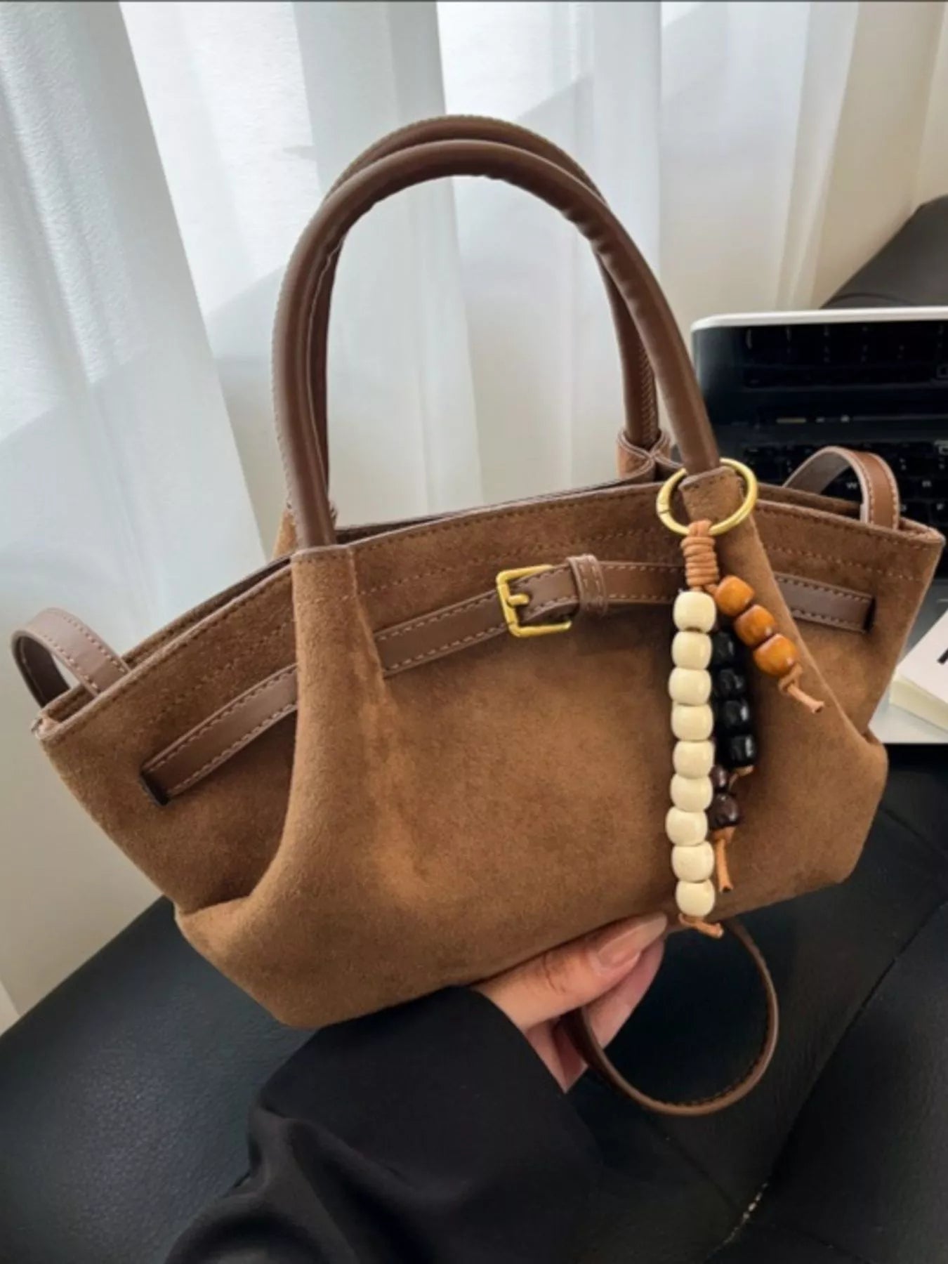 Buckle Decor Tote Bag - PBNJ FASHIONS