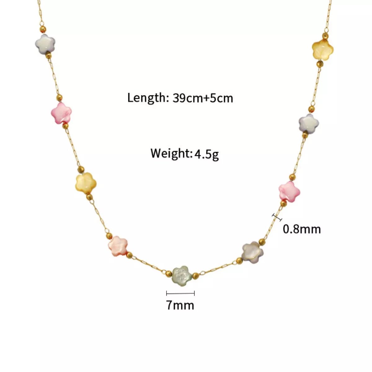 18K Gold - Plated Star Charm Necklace - PBNJ FASHIONS