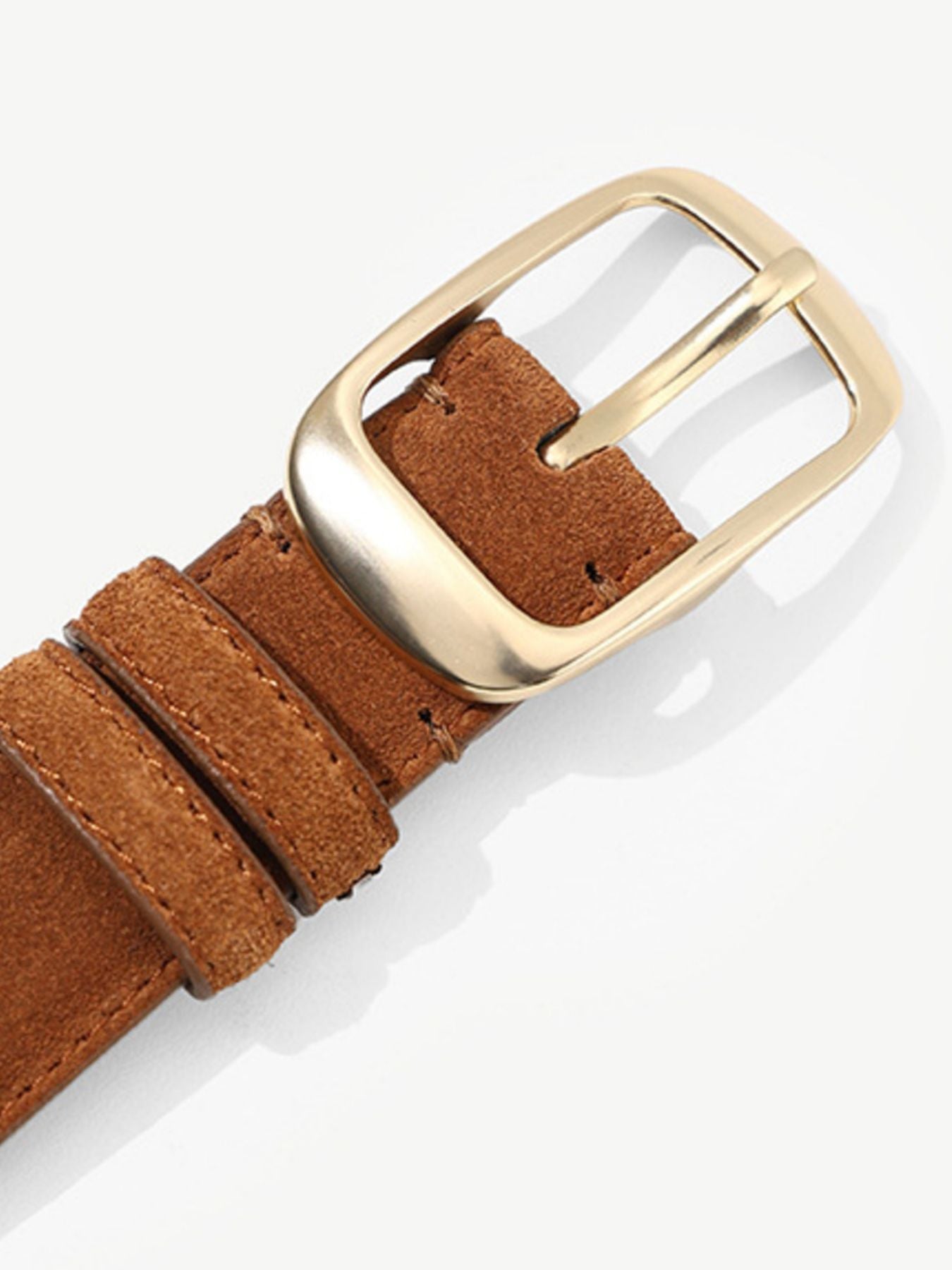 Cowhide Leather Belt Imported 1-Piece with Actual Length 39.4" - PBNJ FASHIONS