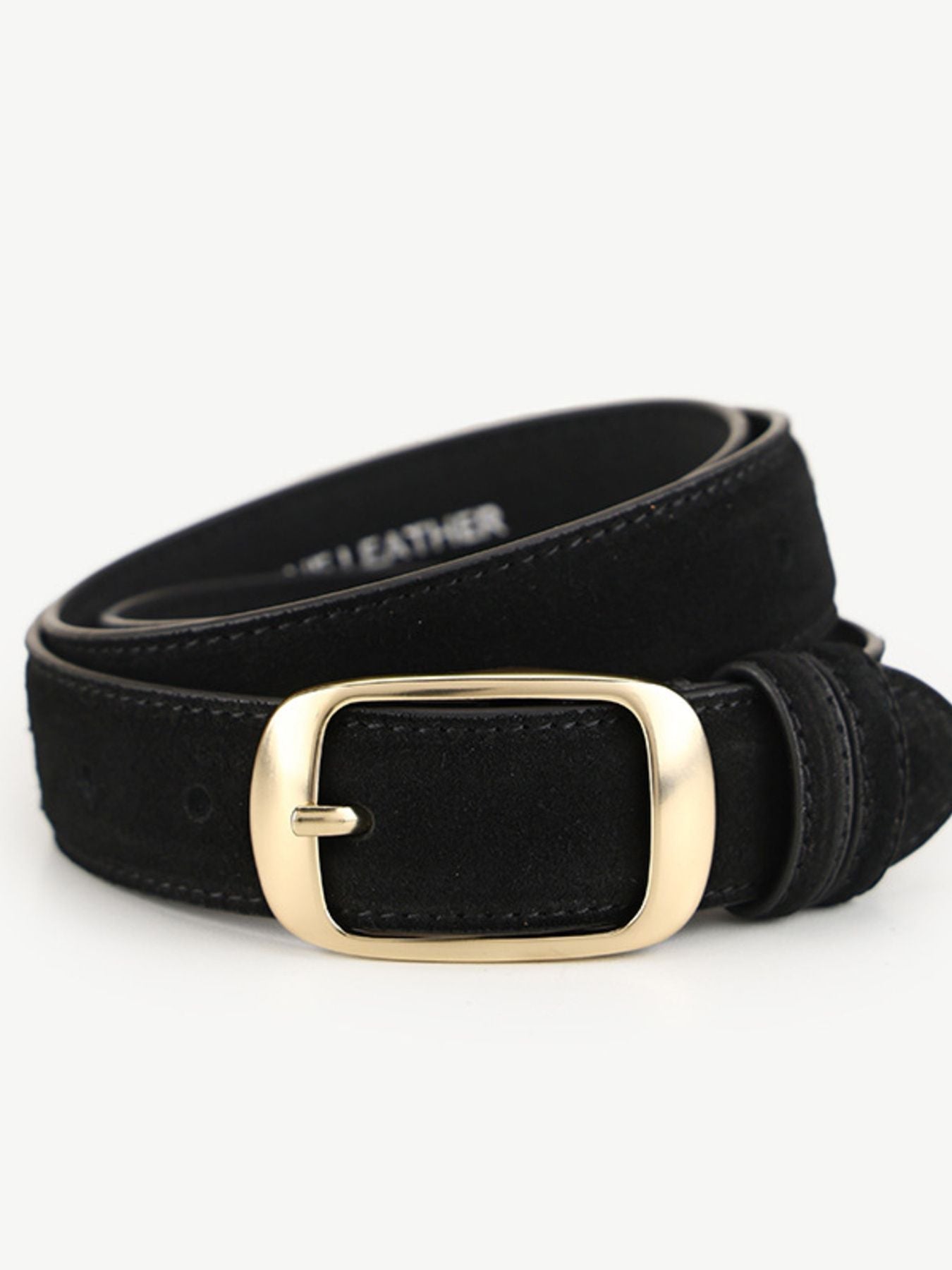 Cowhide Leather Belt Imported 1-Piece with Actual Length 39.4" - PBNJ FASHIONS