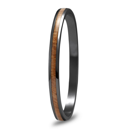 Gum Burl Bangle - Gunmetal - PBNJ FASHIONS