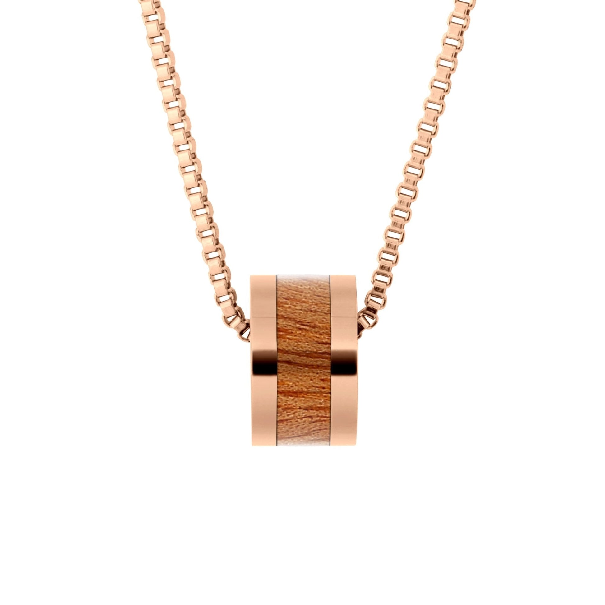 Gum Burl Classic Barrel - Rose Gold - PBNJ FASHIONS