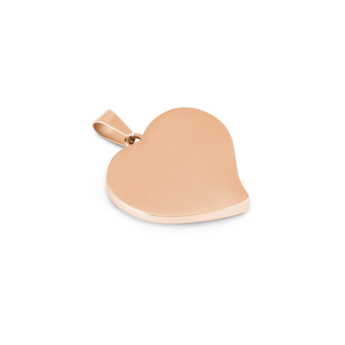 Gum Burl Heart Necklace - Rose Gold - PBNJ FASHIONS