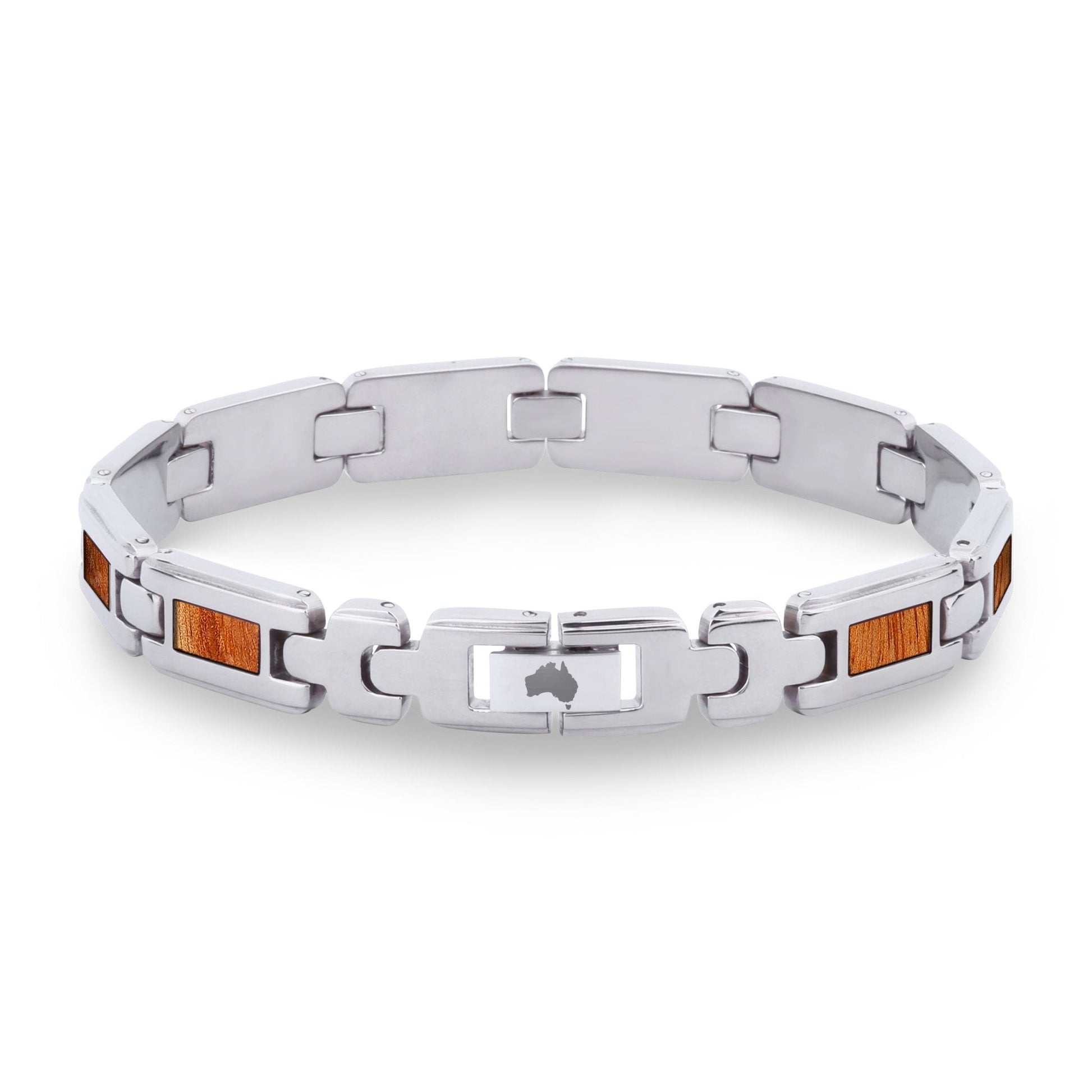 Gum Burl Men's Link Bracelet - PBNJ FASHIONS
