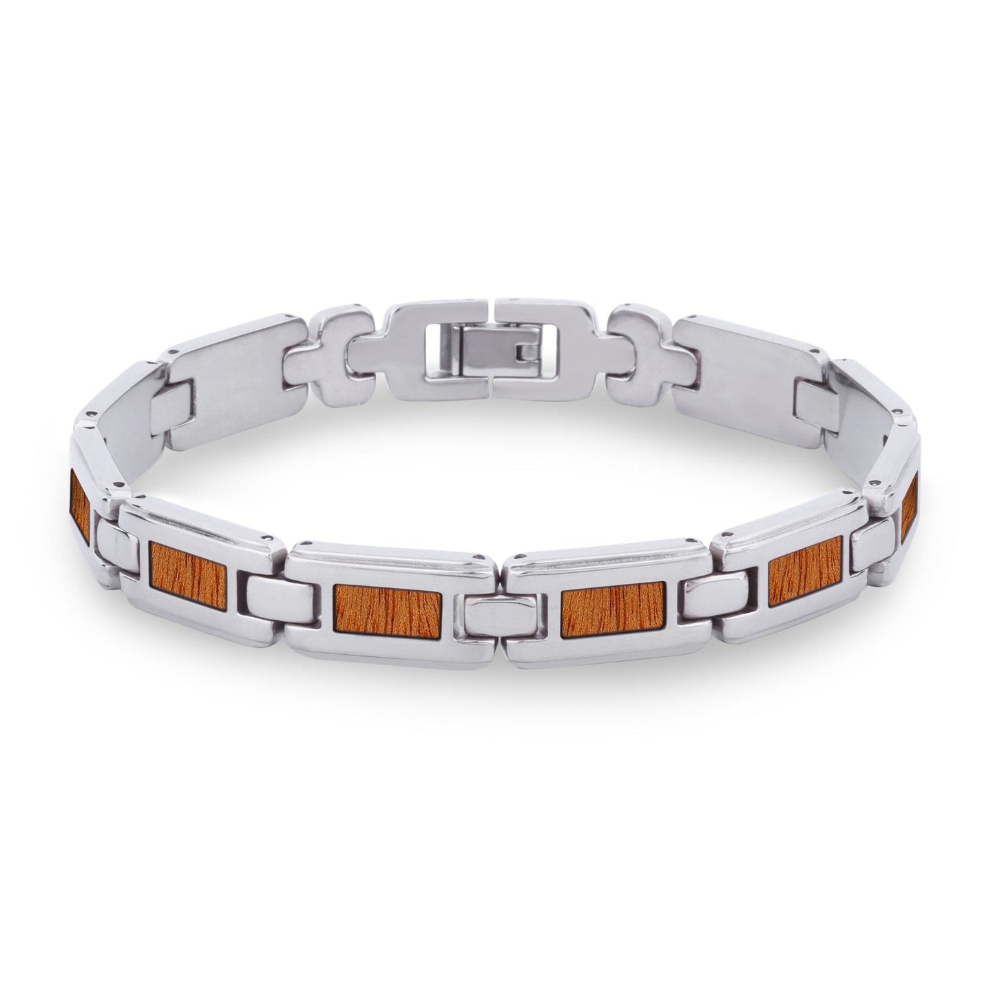 Gum Burl Men's Link Bracelet - PBNJ FASHIONS