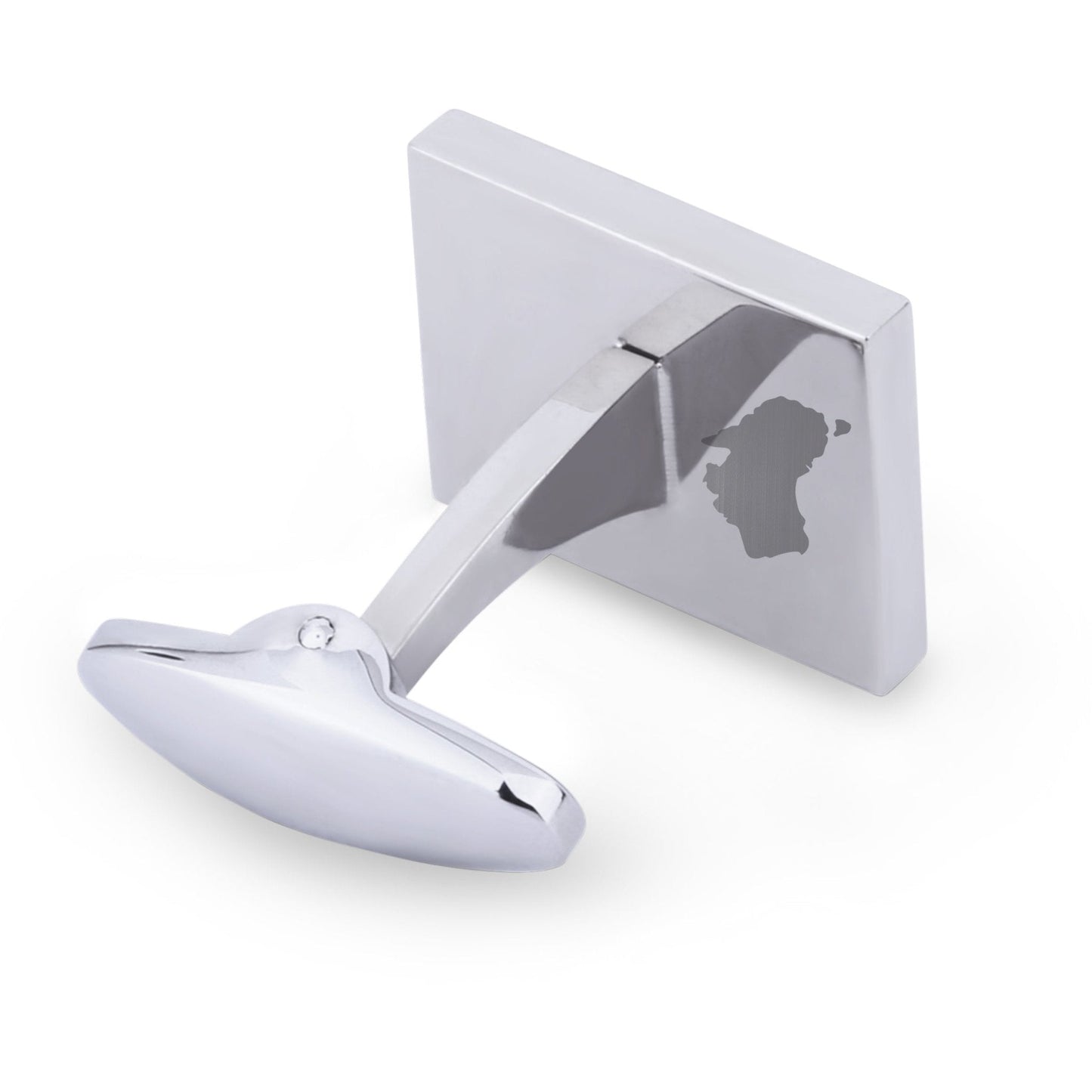 Gum Burl Rectangular Cufflinks