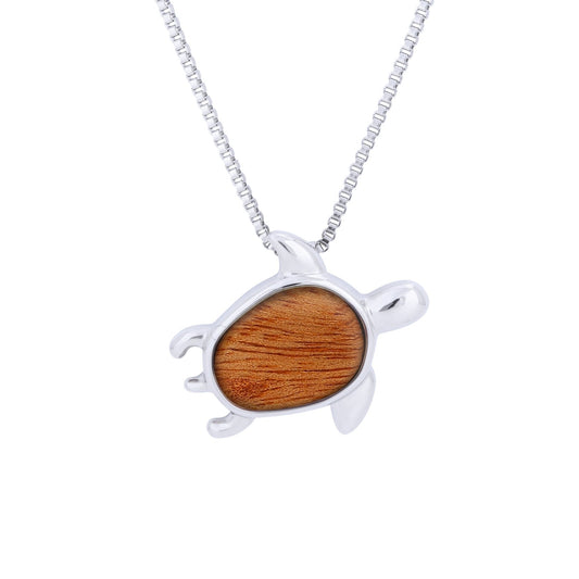 Gum Burl Turtle Necklace - PBNJ FASHIONS