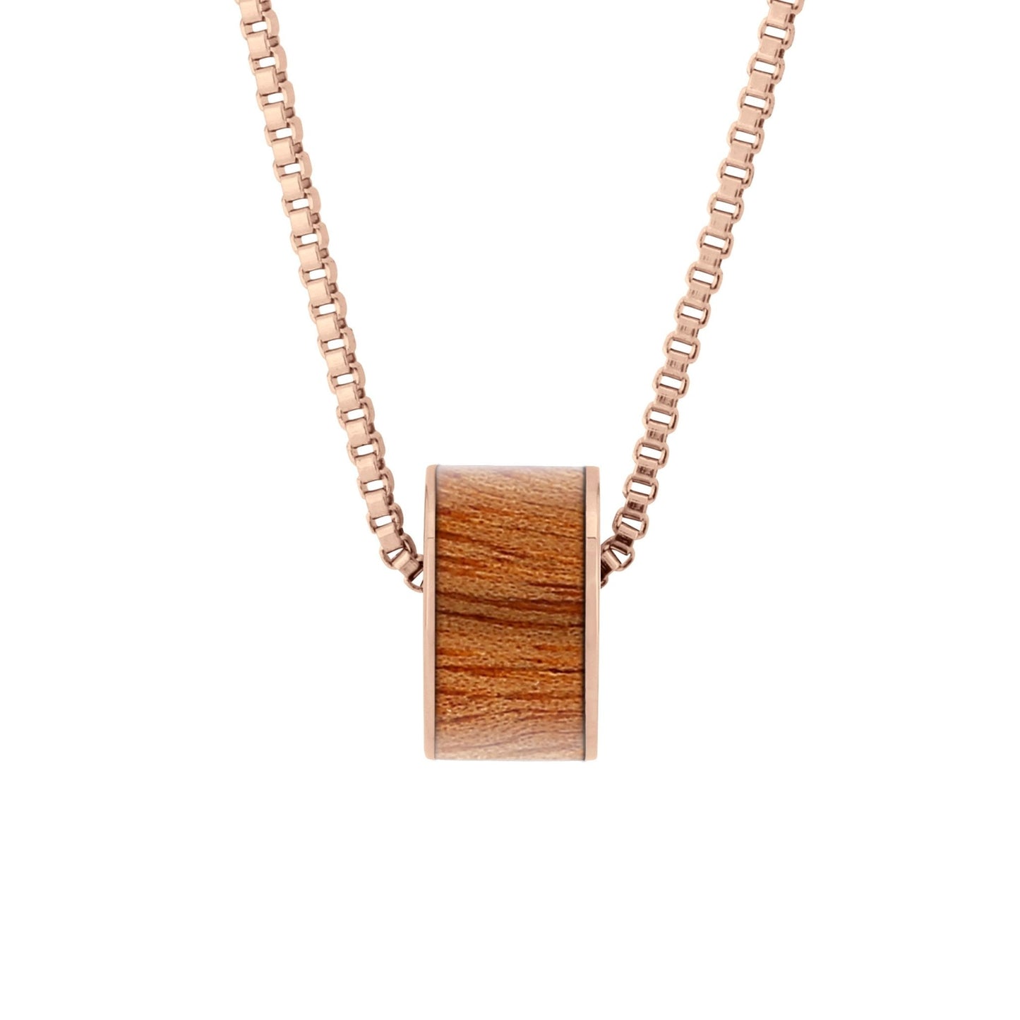 Gum Burl Wide Barrel - Rose Gold - PBNJ FASHIONS