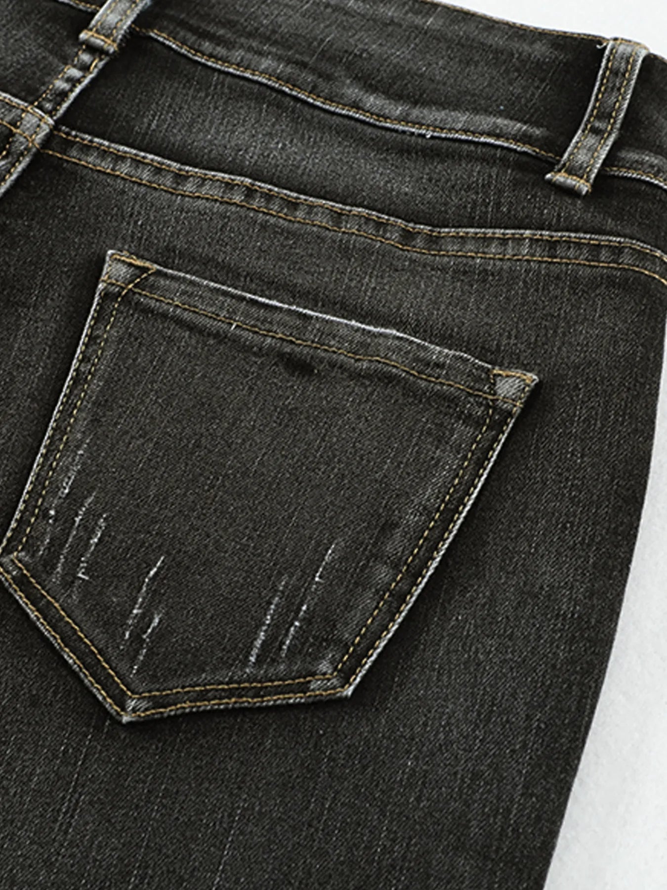 High Waist Distressed Straight Leg Jeans - PBNJ FASHIONS