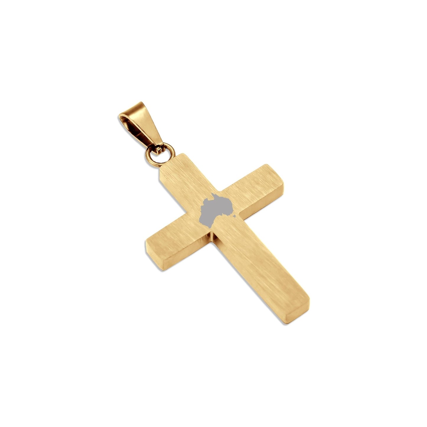Jarrah Cross Necklace - Yellow Gold - PBNJ FASHIONS