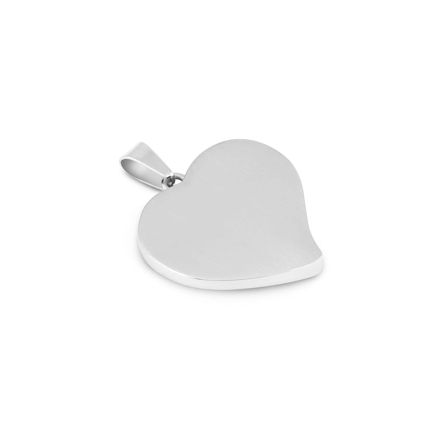 Jarrah Heart Necklace - Gunmetal