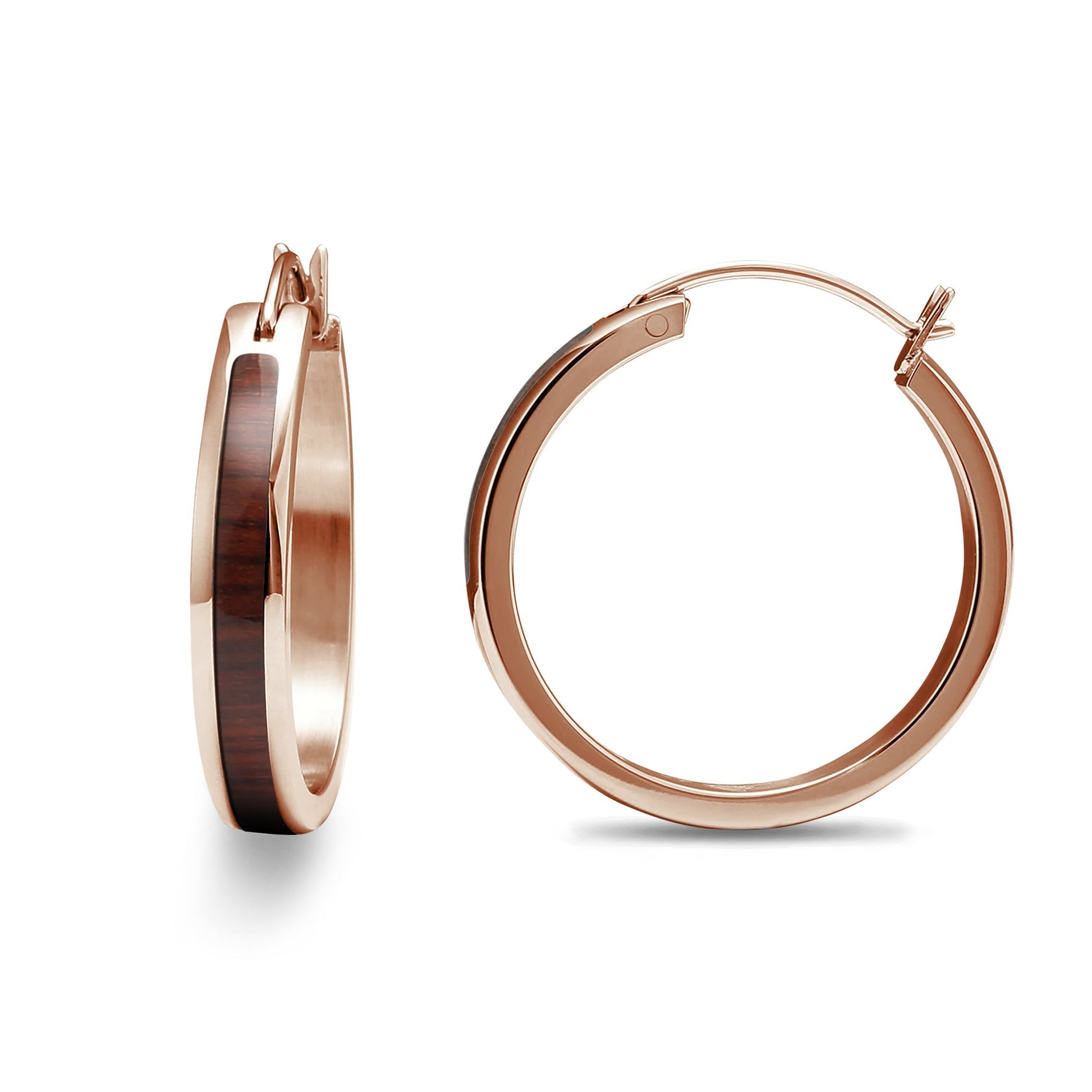 Jarrah Hoop Earrings - Rose Gold - PBNJ FASHIONS