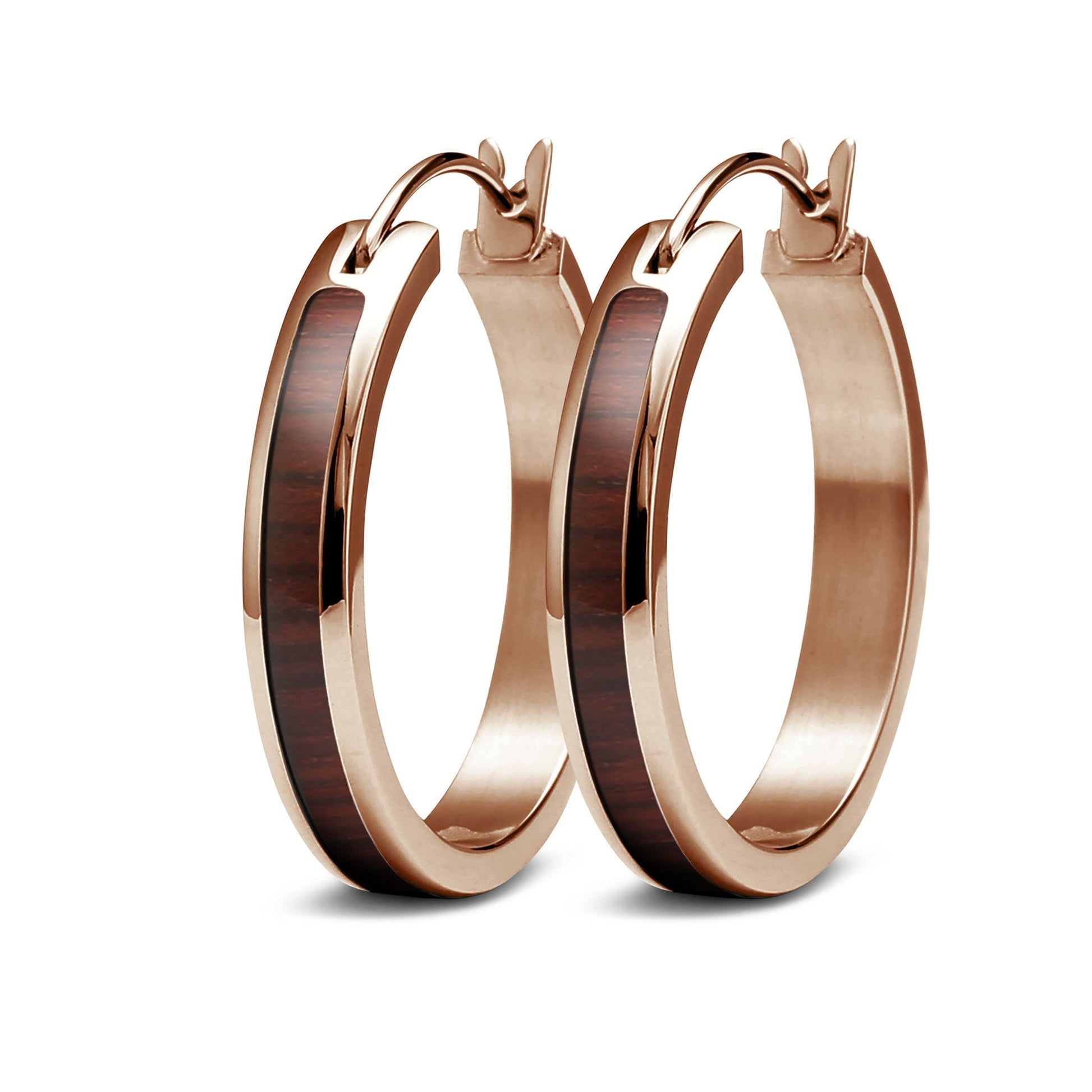 Jarrah Hoop Earrings - Rose Gold - PBNJ FASHIONS