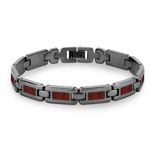Jarrah Men's Link Bracelet - Gunmetal - PBNJ FASHIONS