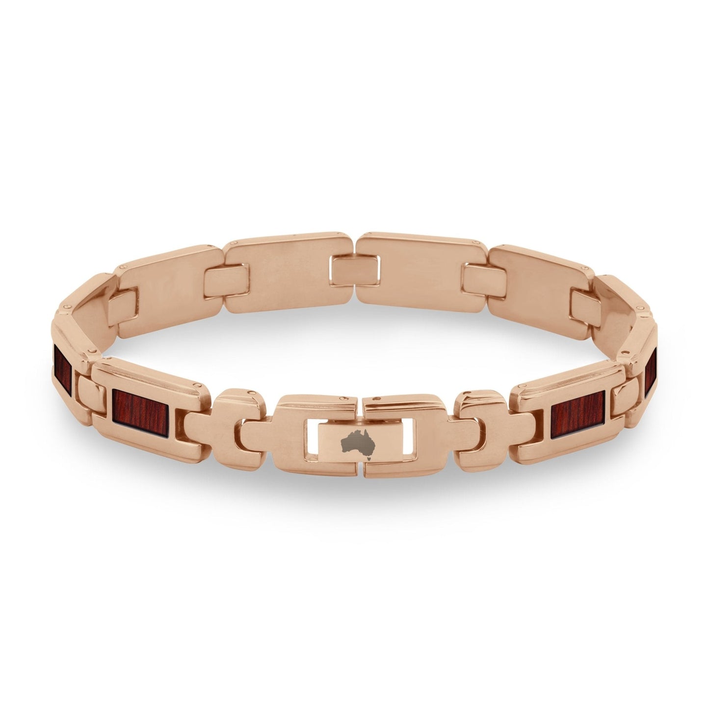 Jarrah Men's Link Bracelet - Rose Gold - PBNJ FASHIONS