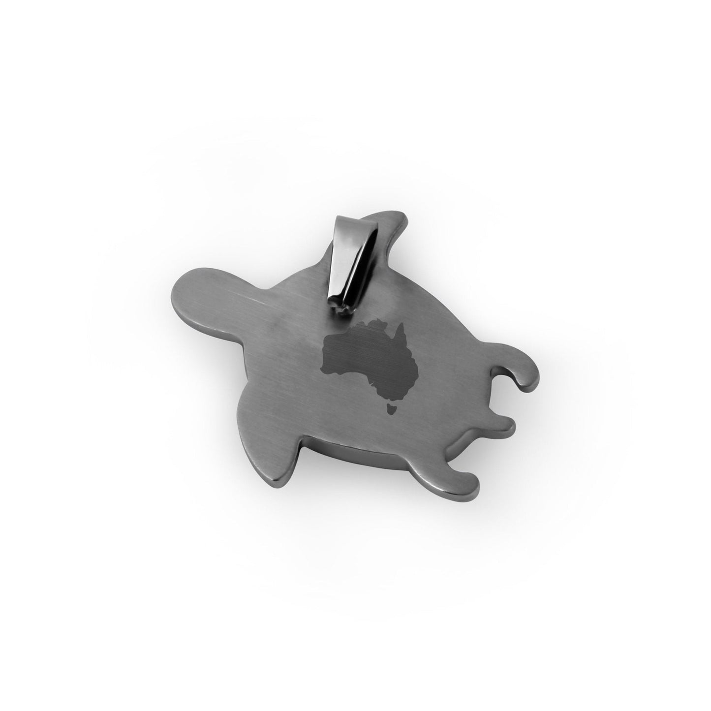 Jarrah Turtle Necklace - Gunmetal - PBNJ FASHIONS