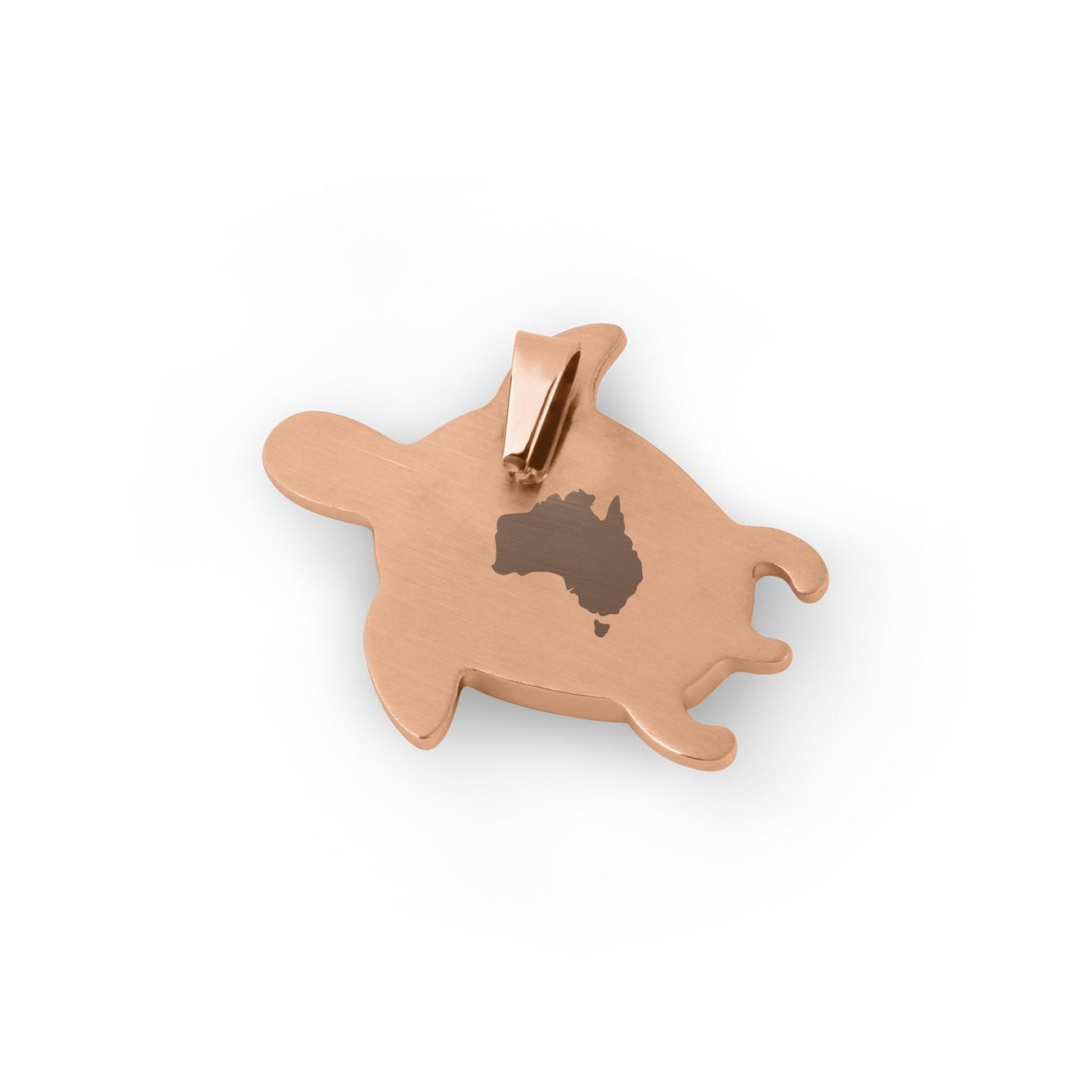 Jarrah Turtle Necklace - Rose Gold - PBNJ FASHIONS