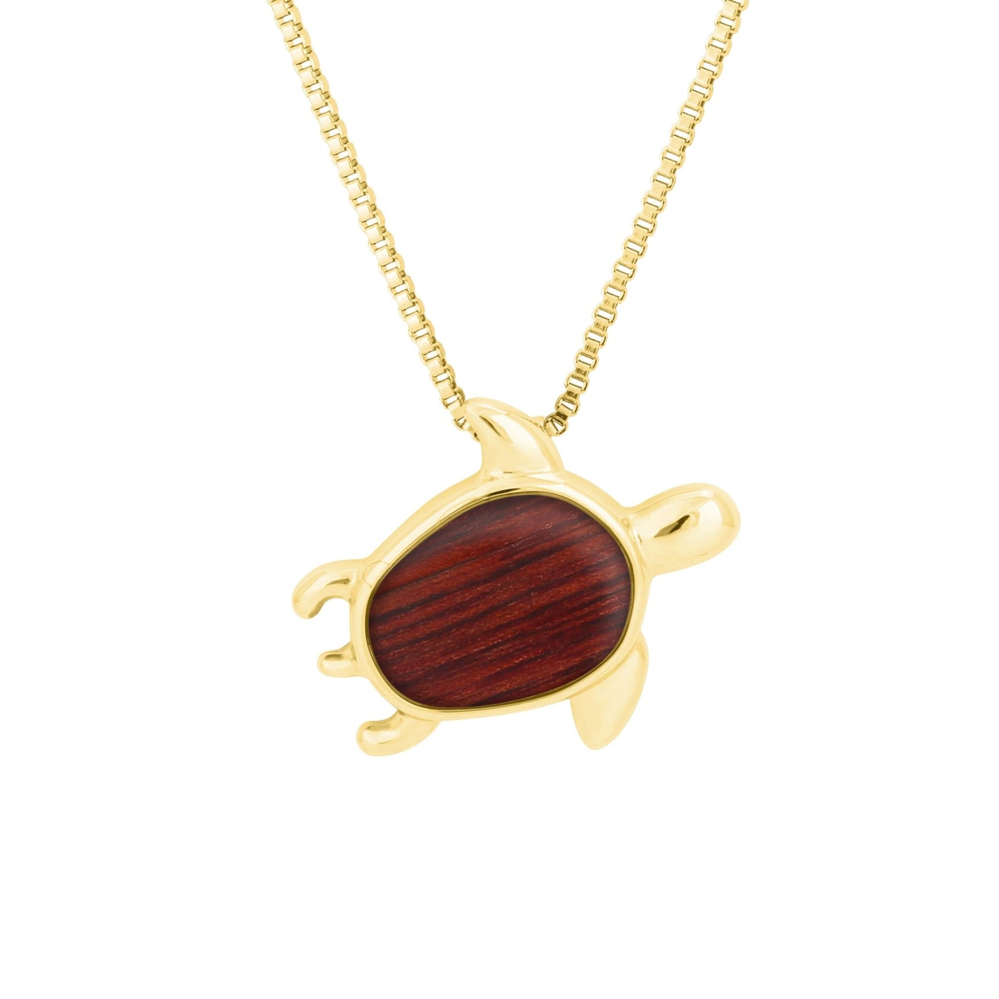 Jarrah Turtle Necklace - Yellow Gold - PBNJ FASHIONS