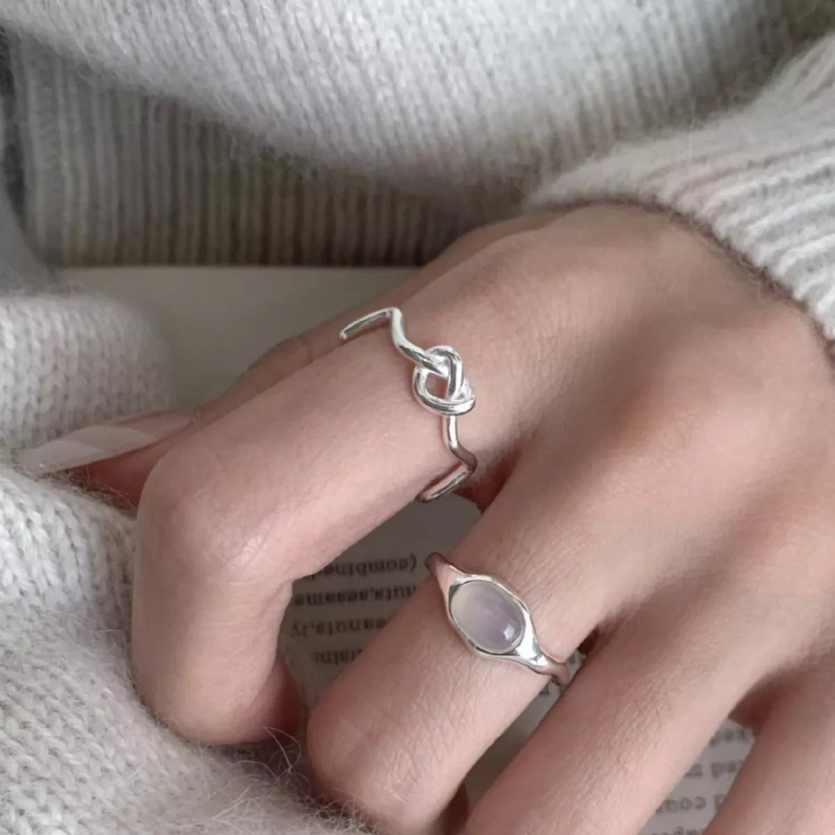 Lightweight Knot Open Ring - PBNJ FASHIONS