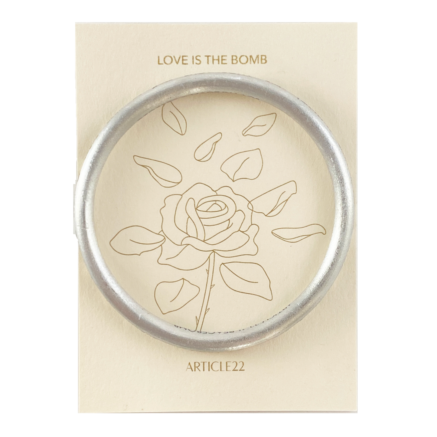 LOVE ALL AROUND BANGLE