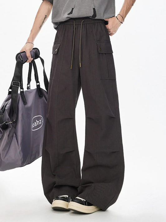 Men's Drawstring Cargo Pants - PBNJ FASHIONS