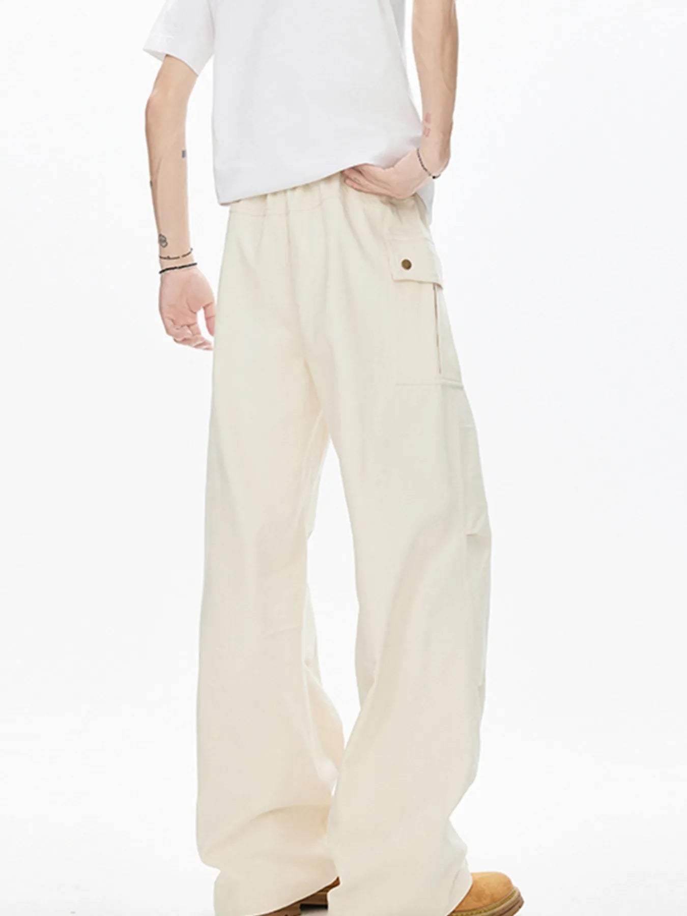 Men's Drawstring Cargo Pants - PBNJ FASHIONS