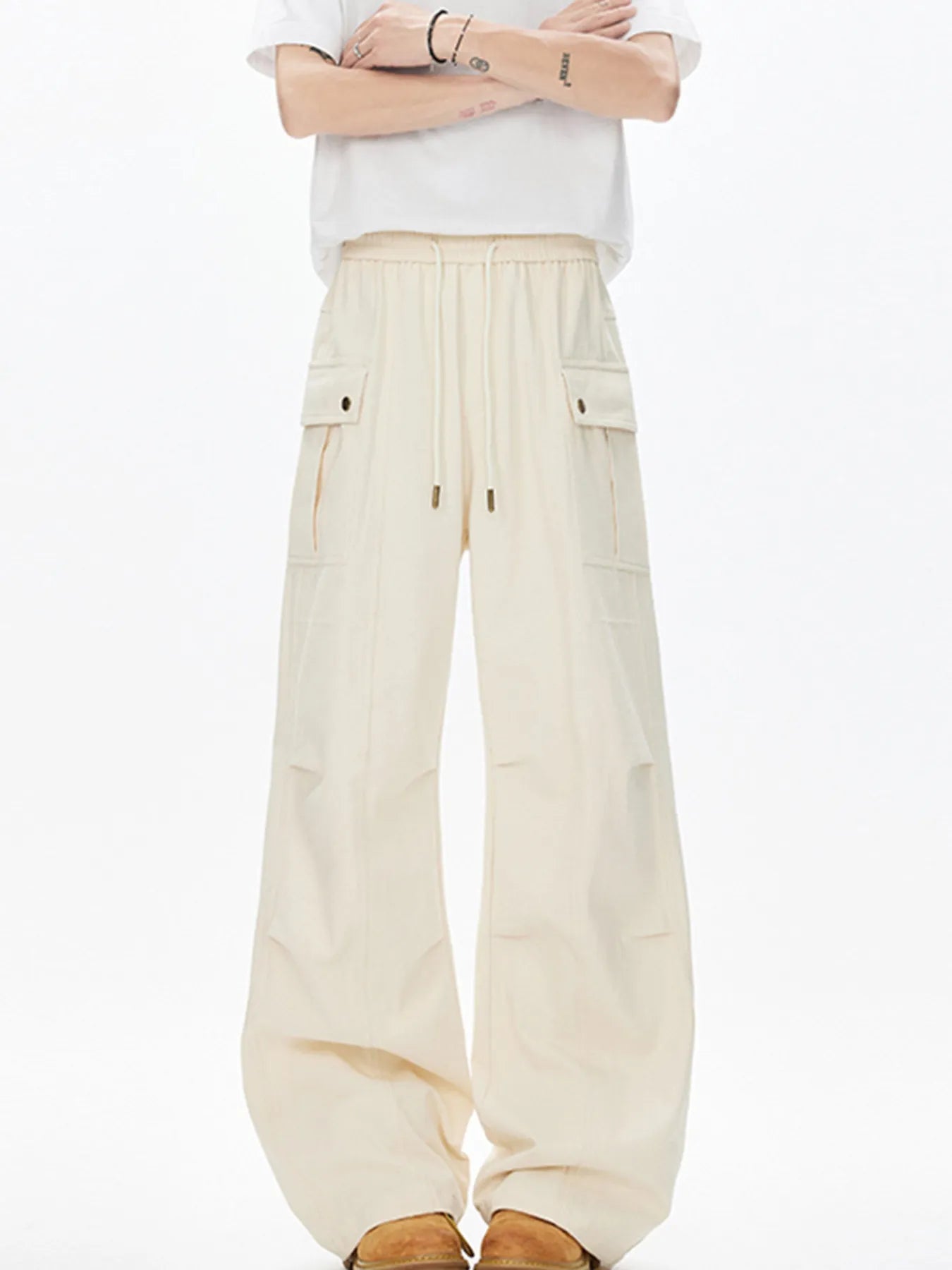 Men's Drawstring Cargo Pants - PBNJ FASHIONS