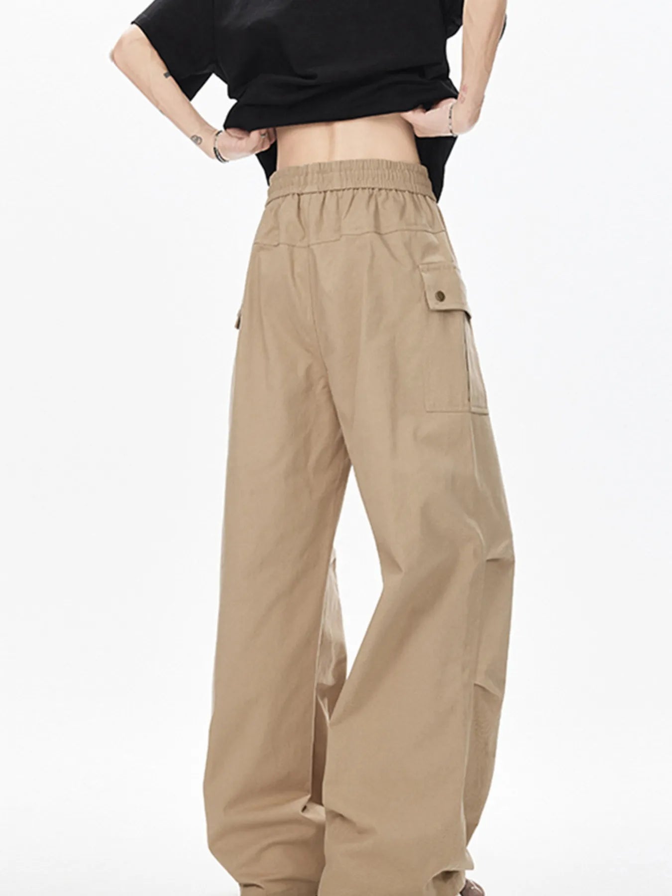Men's Drawstring Cargo Pants - PBNJ FASHIONS