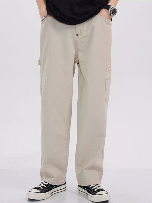 Men's Full Size Loose Fit Cargo Jeans Plus Size - PBNJ FASHIONS