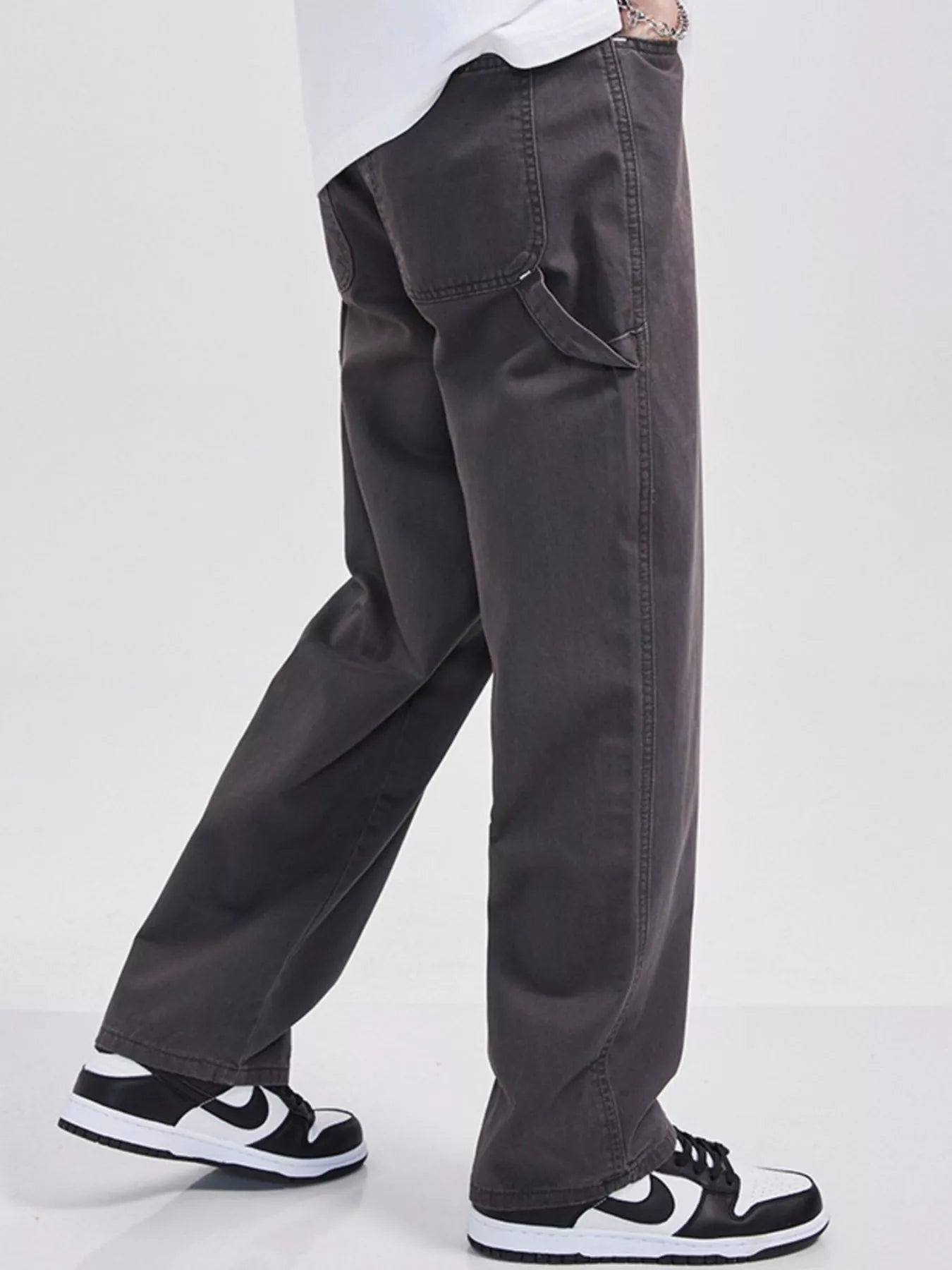 Men's Full Size Loose Fit Cargo Jeans Plus Size - PBNJ FASHIONS