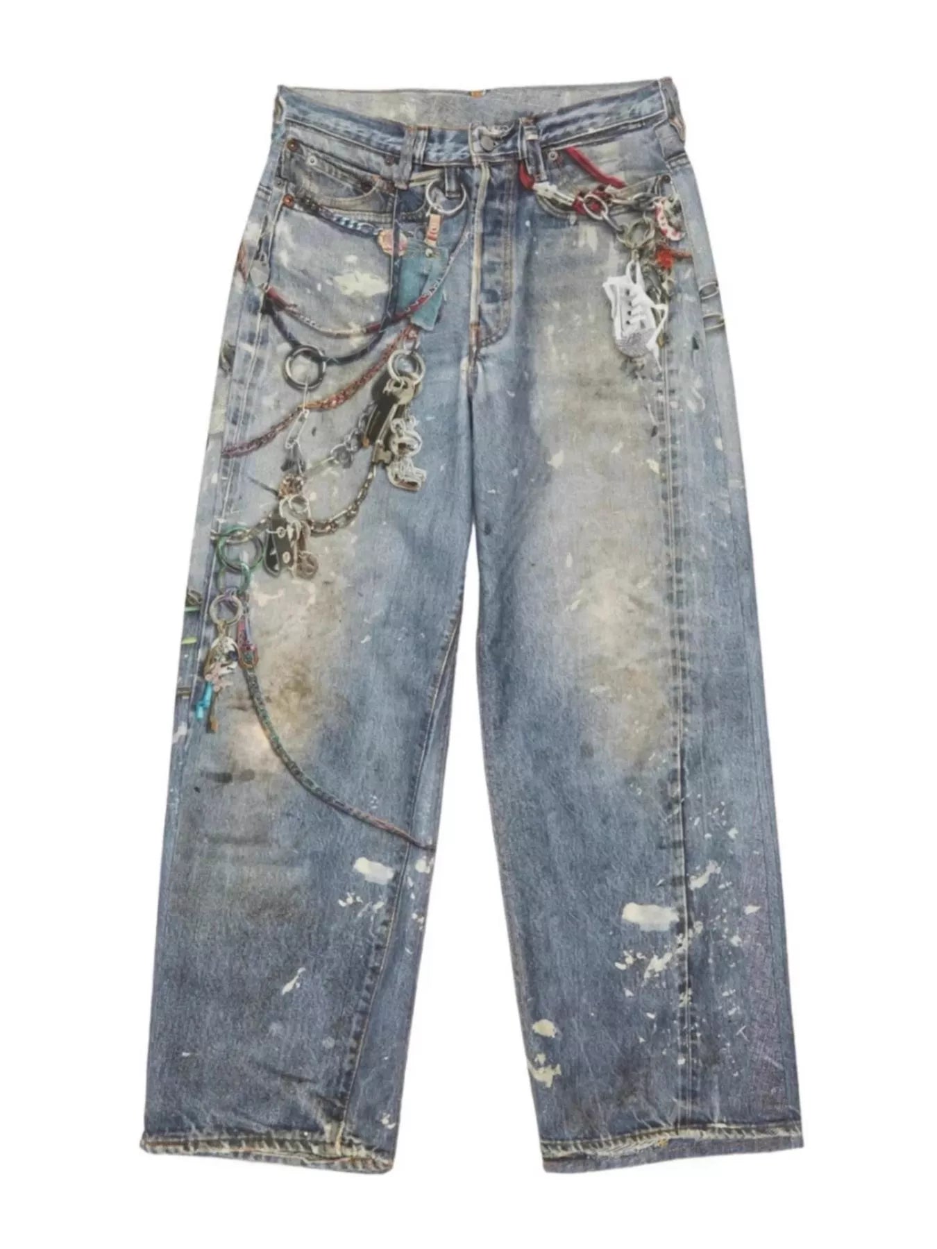 Men's Full Size Wide Leg Jeans Plus Size - PBNJ FASHIONS