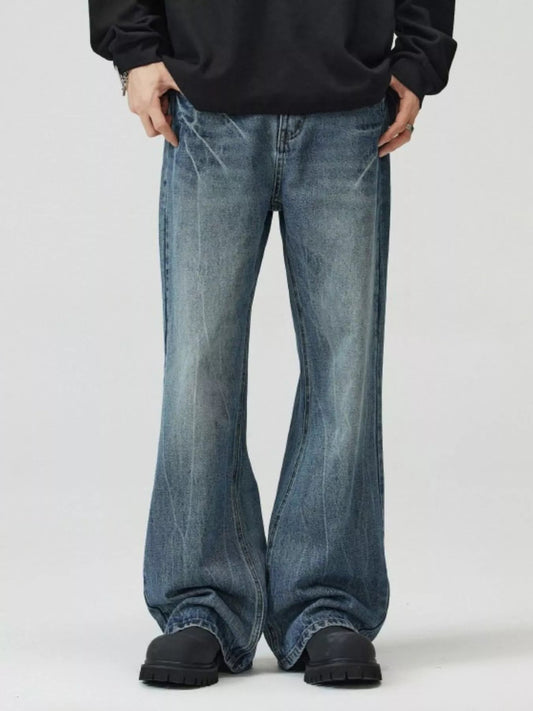 Men's Full Size Wide Leg Jeans Plus Size - PBNJ FASHIONS