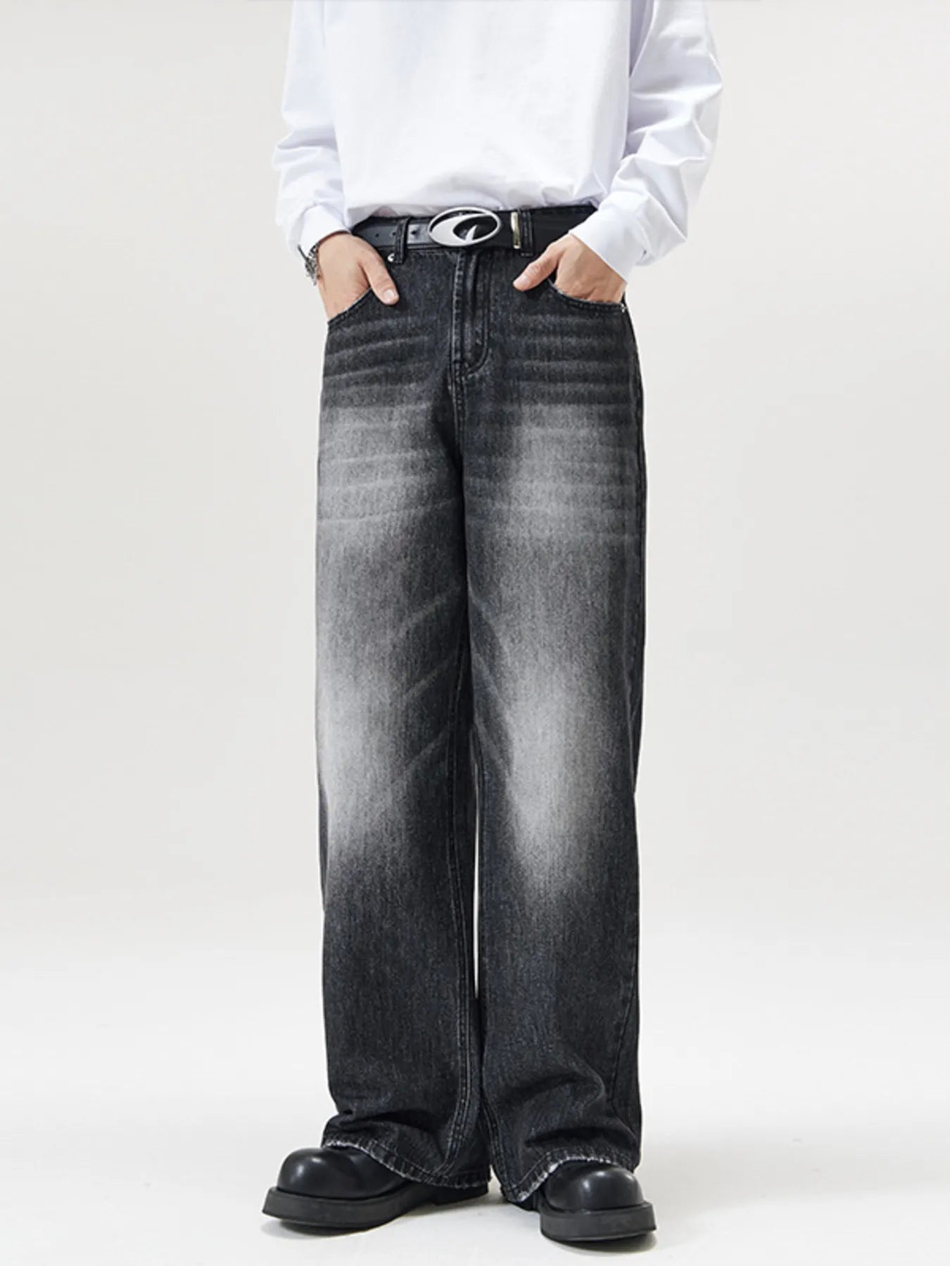 Men's Full Size Wide Leg Jeans Plus Size - PBNJ FASHIONS