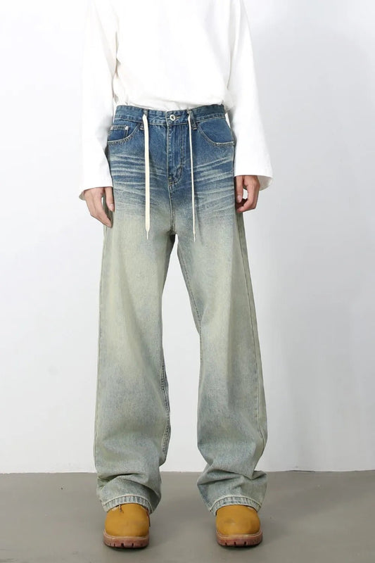 Men's Loose Fit Jeans with Pockets - PBNJ FASHIONS