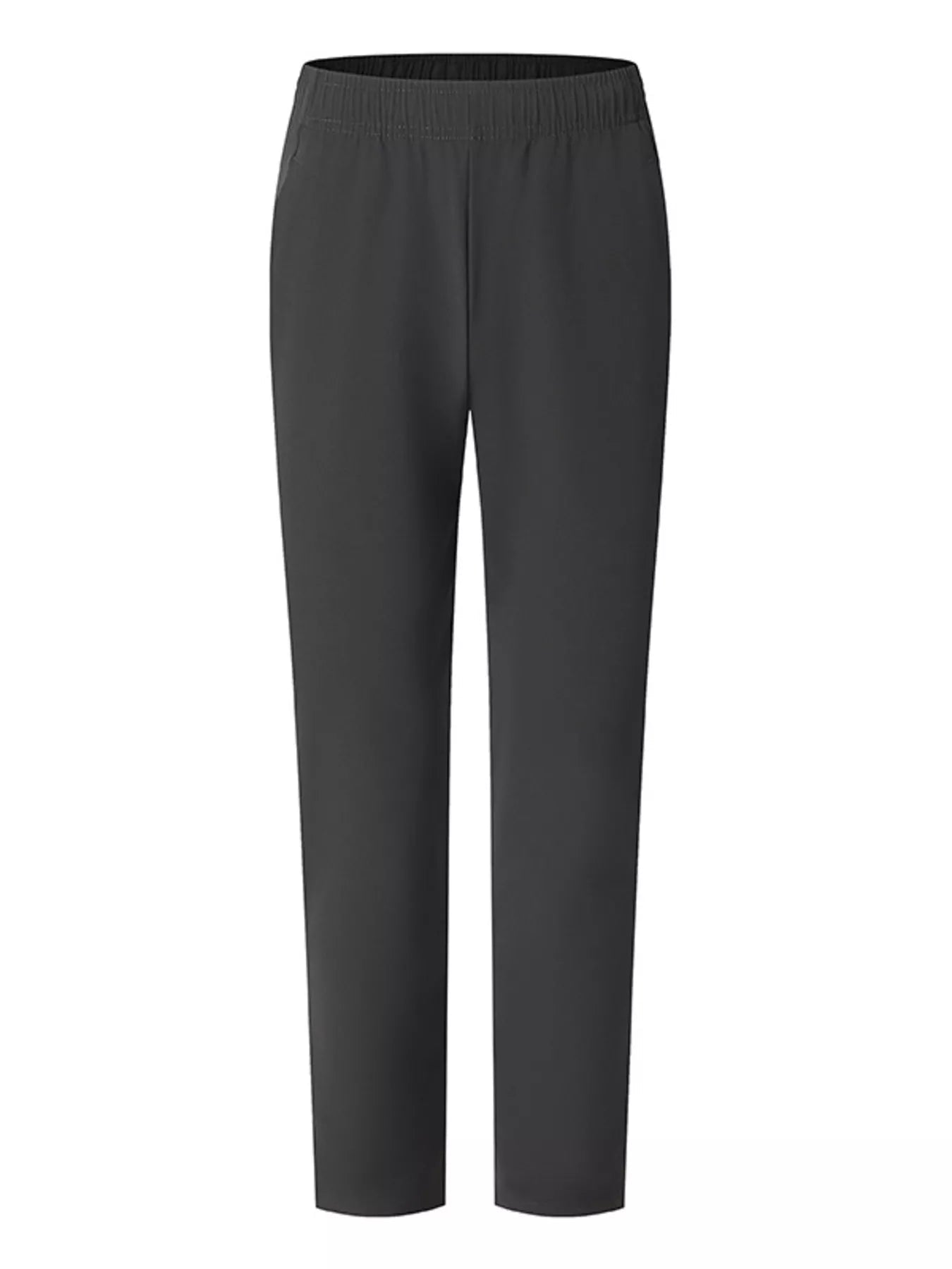 Men's Plus Size Casual Elastic Waist Straight - Leg Pants - PBNJ FASHIONS