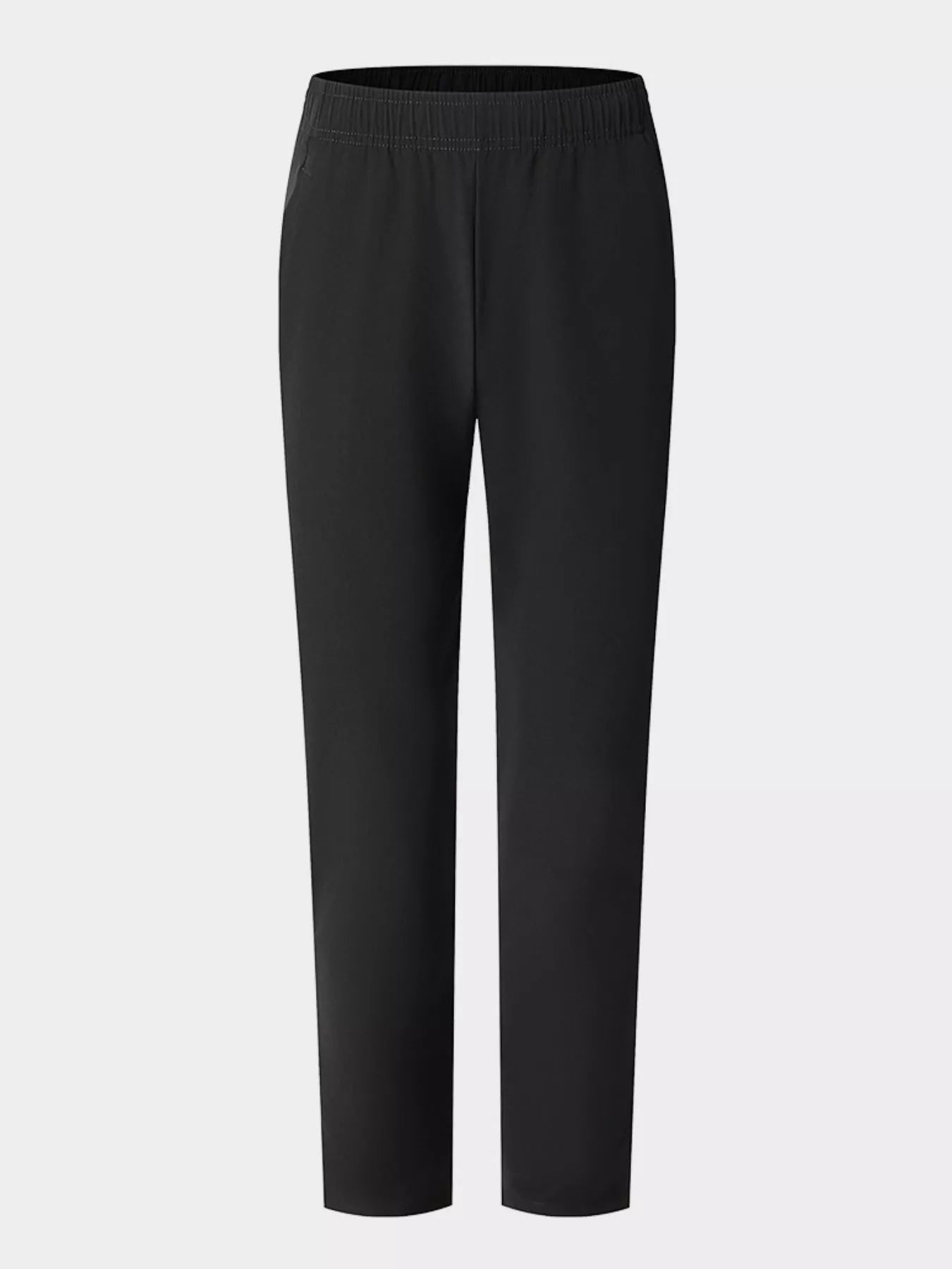 Men's Plus Size Casual Elastic Waist Straight - Leg Pants - PBNJ FASHIONS