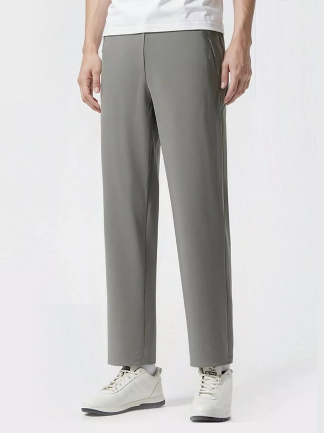 Men's Plus Size Casual Lightweight Straight - Leg Pants - PBNJ FASHIONS