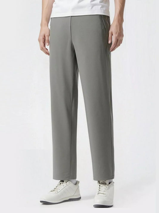 Men's Plus Size Casual Lightweight Straight - Leg Pants - PBNJ FASHIONS