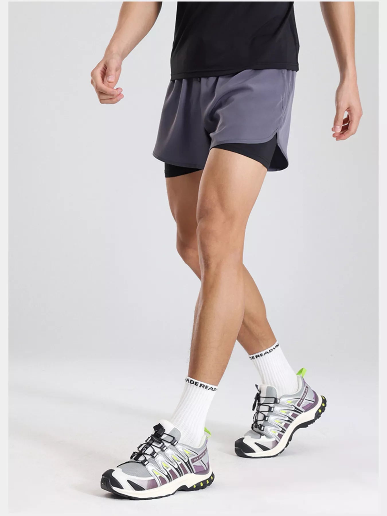 Men's Plus Size Drawstring Active Shorts - PBNJ FASHIONS