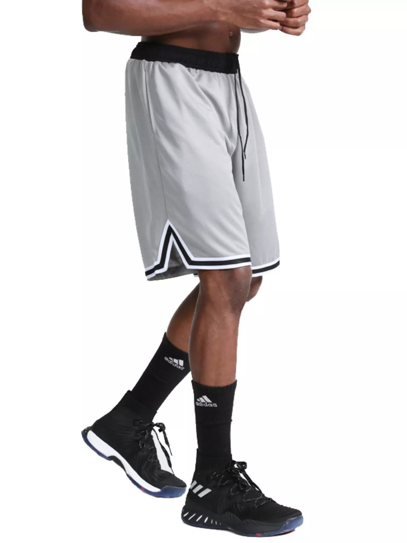 Men's Plus Size Drawstring Breathable Quick - Dry Athletic Active Shorts - PBNJ FASHIONS