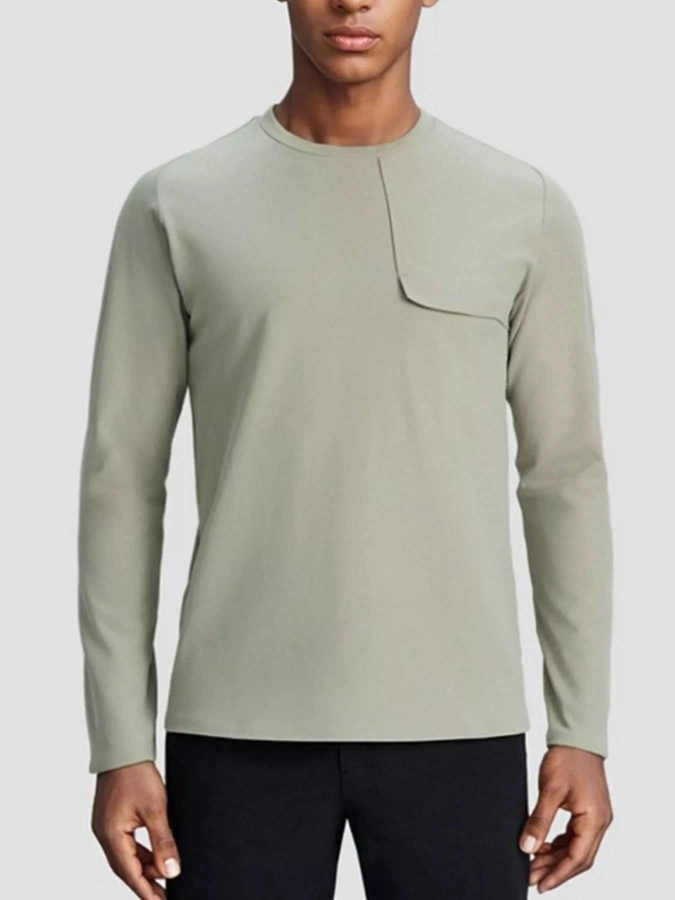 Men's Plus Size Long Sleeve T-Shirt - PBNJ FASHIONS