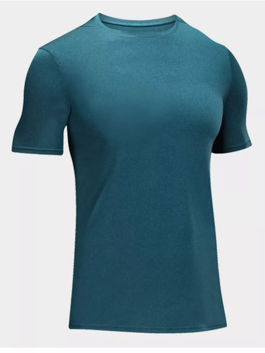 Men's Plus Size Round Neck Short Sleeve T-Shirt - PBNJ FASHIONS