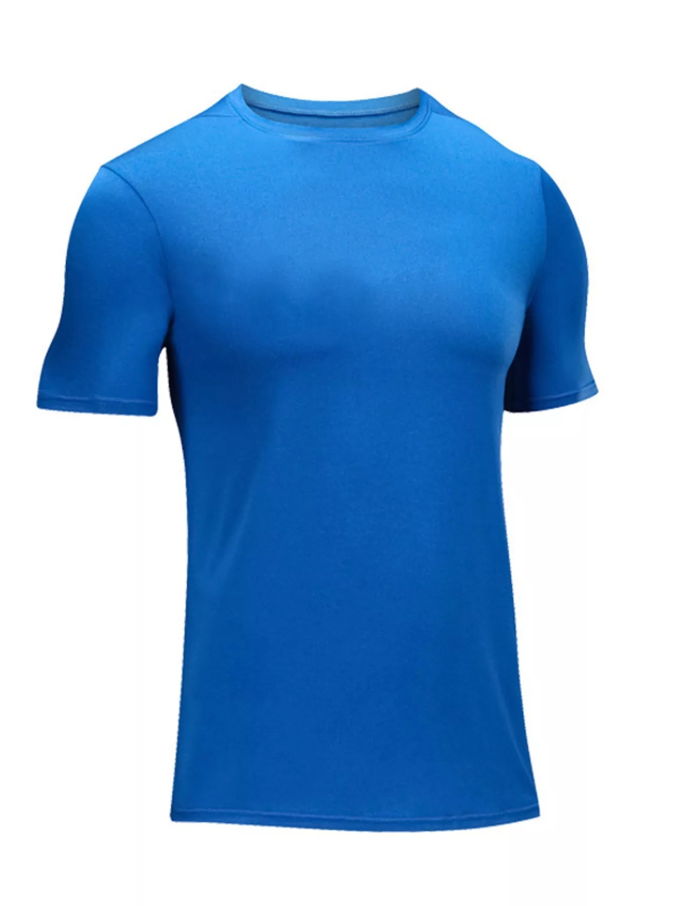 Men's Plus Size Round Neck Short Sleeve T-Shirt - PBNJ FASHIONS